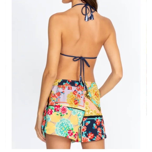 NWT Johnny Was Japer Swim Surf Shirt & Board Shorts - Picture 6 of 14